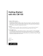 Preview for 3 page of Bay Networks CM 100 Getting Started Manual