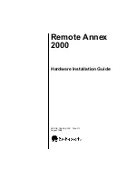 Bay Networks Remote Annex 2000 Hardware Installation Manual предпросмотр