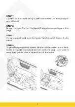 Предварительный просмотр 7 страницы BAY SPORTS PEDAL PRO FISH Instructions Manual