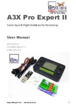 Bay-tec A3X Pro Expert II User Manual preview