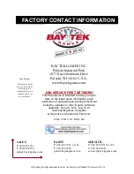 Preview for 2 page of Bay Tek Games Cannonball Blast Service Manual