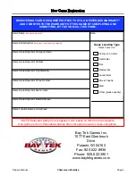 Preview for 4 page of Bay Tek Games Chameleon Paradize Service Manual