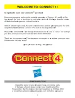 Preview for 4 page of Bay Tek Games Connect 4 Service Manual