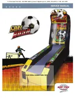 Bay Tek Games Goal Rush Service Manual preview