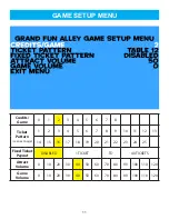 Preview for 11 page of Bay Tek Games GRAND FUN-ALLEY Service Manual