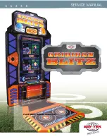 Bay Tek Games GRIDIRON BLITZ Service Manual preview