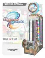 Bay-Tek Hyper Nova Service Manual preview