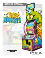 Bay-Tek Lil Ticket Monster Service Manual preview