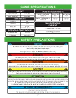 Preview for 7 page of Bay-Tek SKEE BALL MARQUEE Service Manual