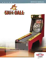 Bay-Tek Skee Ball Service Manual preview