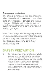 Preview for 9 page of Bayan Audio Mixx In Car DASHCHARGE Quick Start Manual