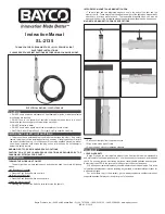 Bayco Innovation Made Better SL-2135 Instruction Manual preview