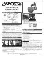 Preview for 1 page of Bayco NIGHTSTICK FORTEM XPP-5466 Instruction Manual