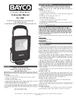 Bayco SL-1504 Instruction Manual preview