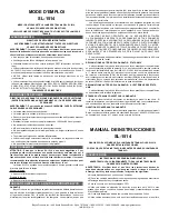 Предварительный просмотр 2 страницы Bayco SL-1514 Instruction Manual