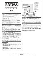 Bayco SL-655 Instruction Manual preview