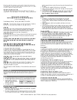 Предварительный просмотр 2 страницы Bayco SL-864 Operating Instructions