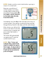 Preview for 33 page of Bayer HealthCare BLOOD GLUCOSE MONITORING SYSTEM User Manual