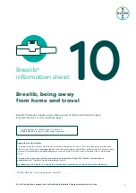 Bayer HealthCare Breelib Information Sheet предпросмотр