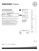 Предварительный просмотр 1 страницы Bayer HealthCare MEDRAD Stellant SDS-TRF-CV Instructions For Use Manual