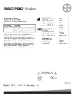 Bayer HealthCare MEDRAD Stellant Instructions For Use Manual предпросмотр