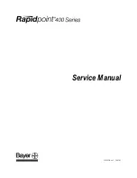 Предварительный просмотр 1 страницы Bayer HealthCare RapidPoint 400 Series Service Manual