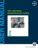 Bayer HealthCare SeedGrowth CBT Series Maintenance Manual предпросмотр