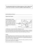 Preview for 2 page of Bayliner 2302 DXILX Owner'S Manual Supplement