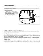 Preview for 3 page of Bayliner 2452 Classic Cruiser Owner'S Manual