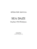 Preview for 1 page of Bayliner 4788 Operation Manual