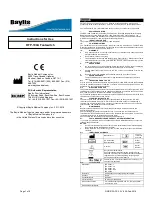 Preview for 1 page of Baylis Medical RFA-FS Instructions For Use Manual