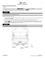 Предварительный просмотр 8 страницы Bayne Thinline GRL 1110 Operation And Parts Manual