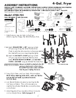 Предварительный просмотр 7 страницы Bayou Classic 700-701    u Owner'S Manual