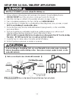 Предварительный просмотр 17 страницы Bayou Classic 700-701    u Owner'S Manual