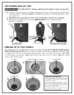 Предварительный просмотр 8 страницы Bayou Classic CYPRESS GRILL 500-535 Instruction Care And Use Manual