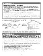 Предварительный просмотр 7 страницы Bayou Classic SP31 Owner'S Manual