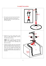 Предварительный просмотр 4 страницы Bayside Furnishings 242449 Assembly Instructions Manual