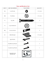 Предварительный просмотр 5 страницы Bayside Furnishings 251086 Assembly Instructions Manual