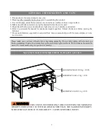 Предварительный просмотр 2 страницы Bayside Furnishings CSC5430WD-3PC Assembly Instructions Manual