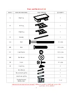 Предварительный просмотр 5 страницы Bayside Furnishings CSC5430WD-3PC Assembly Instructions Manual