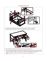 Предварительный просмотр 8 страницы Bayside Furnishings CSC5430WD-3PC Assembly Instructions Manual