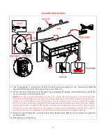 Предварительный просмотр 9 страницы Bayside Furnishings CSC5430WD-3PC Assembly Instructions Manual