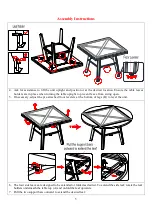 Предварительный просмотр 5 страницы Bayside Furnishings CSC7PCHD-1N Assembly Instructions Manual