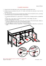 Предварительный просмотр 5 страницы Bayside Furnishings Fontana FTN60C Manual