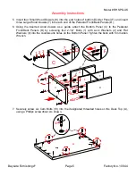 Preview for 5 page of Bayside Furnishings RHSPD-UK Manual