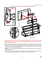 Предварительный просмотр 21 страницы Bayside Furnishings SON3N1CGT Assembly Instructions Manual