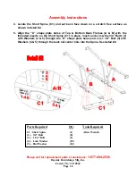 Предварительный просмотр 6 страницы Bayside Furnishings Vision 3-in-1 TV Console Assembly Manual