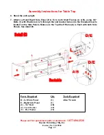 Предварительный просмотр 7 страницы Bayside Furnishings Vision 3-in-1 TV Console Assembly Manual