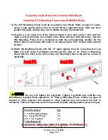 Предварительный просмотр 11 страницы Bayside Furnishings Vision 3-in-1 TV Console Assembly Manual