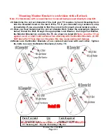 Предварительный просмотр 13 страницы Bayside Furnishings Vision 3-in-1 TV Console Assembly Manual